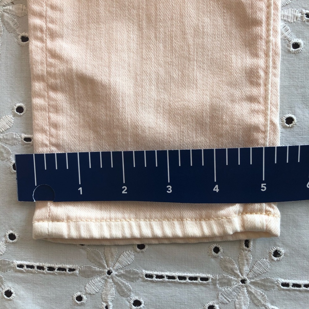 NWT AG Adriano Goldschmied Mid-Rise Blush/Pale Pink Prima Jeans - Picture 10 of 10